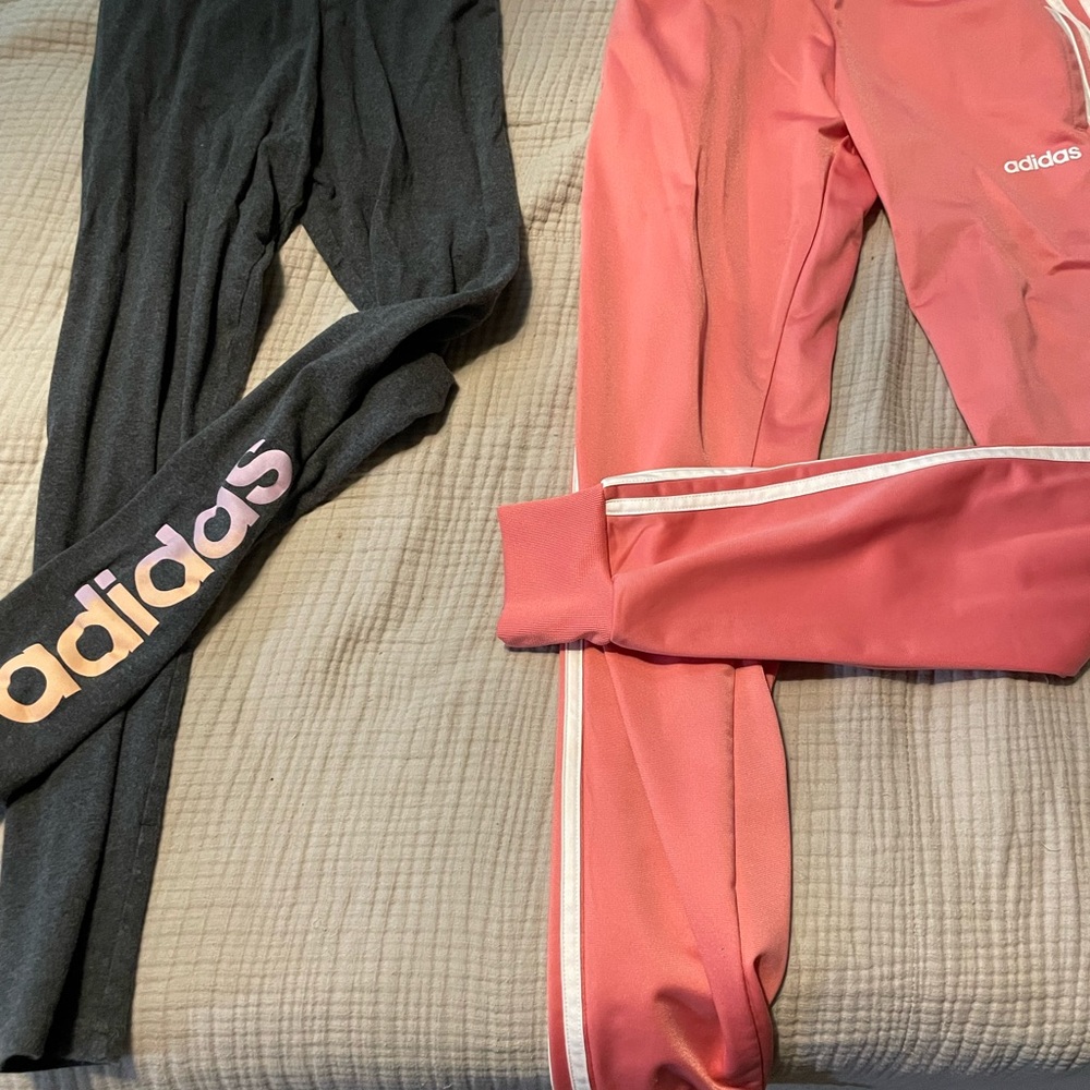 XS two adidas pants like new